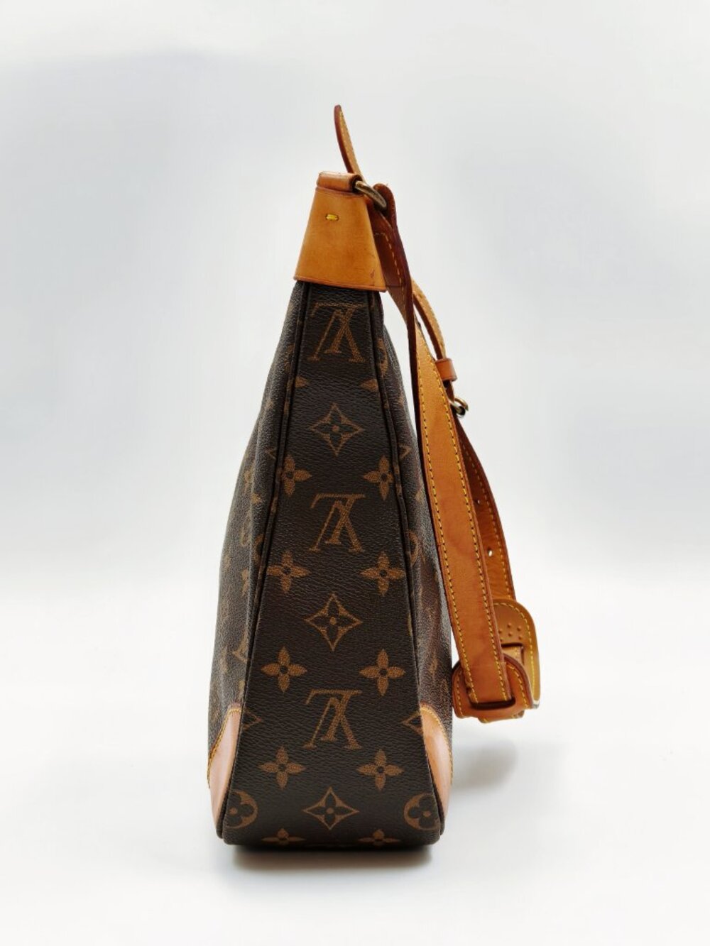Louis Vuitton Monogram Boulogne 30 Shoulder Bag Brown Canvas Leather - Picture 6 of 16